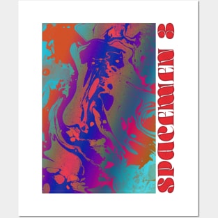 Spacemen 3 †† Retro Style Psychedelic Fan Design Posters and Art